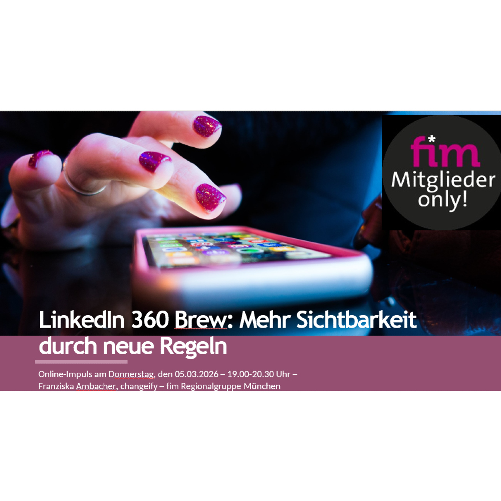 
                Impulsvortrag: LinkedIn-Update - Mehr Sichtbarkeit durch neue Regeln
            